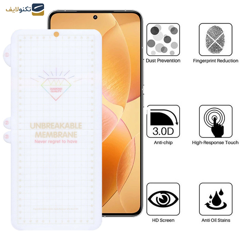 محافظ صفحه نمایش بوف مدل Hydrogel-G مناسب برای گوشی موبایل شیائومی Redmi K70 - K70 Pro - K70E - Buff Hydrogel-G film screen protector suitable for Xiaomi Redmi K70 - Xiaomi Redmi K70 Pro - Xiaomi Redmi K70E